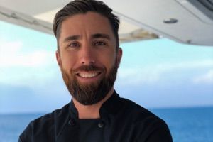 Photo of a yacht chef, Dean.