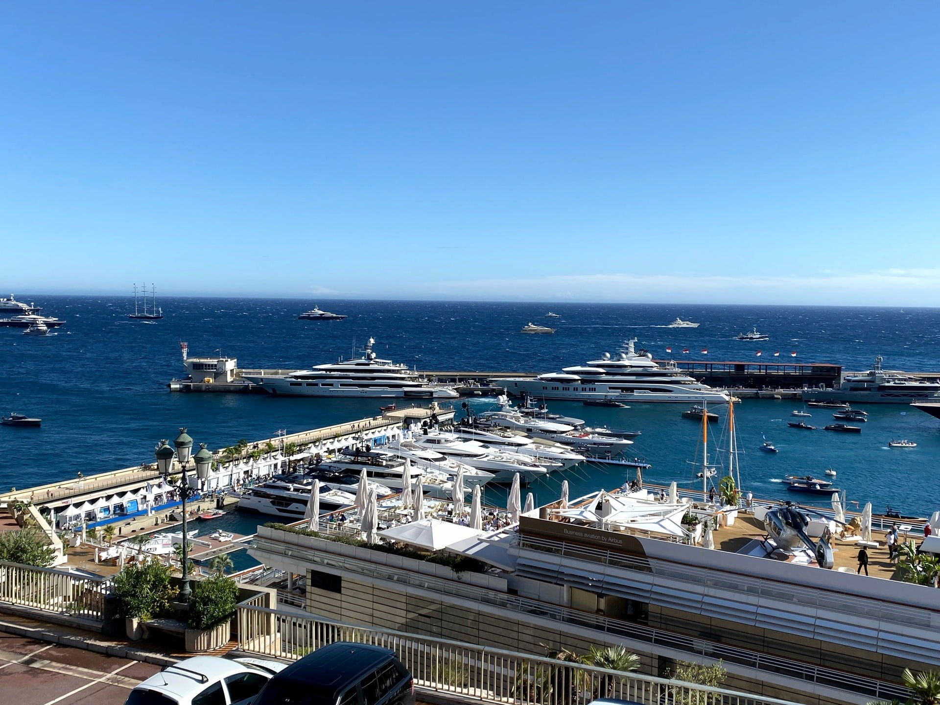 The Monaco yacht show.