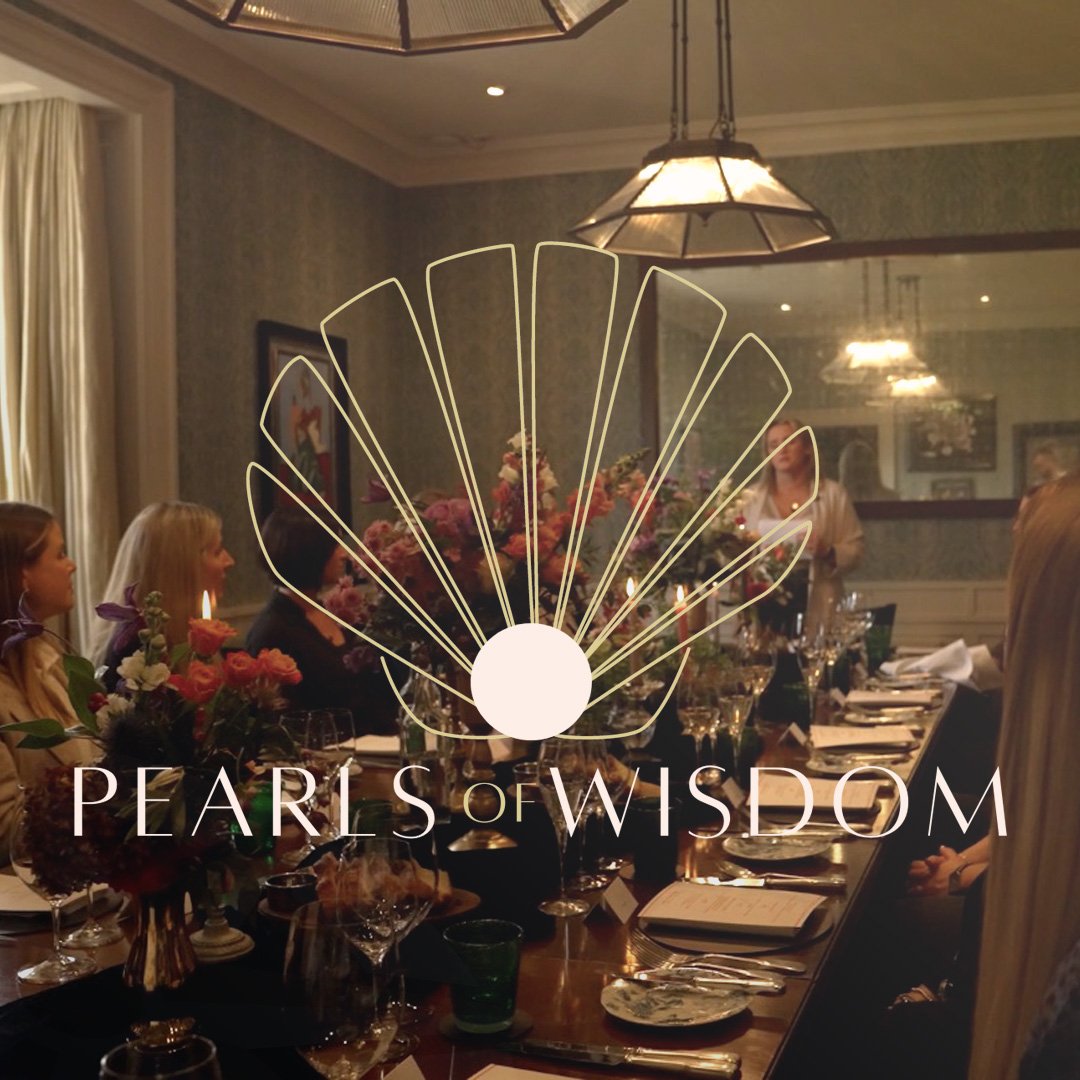 The Pearls Of Wisdom Logo.